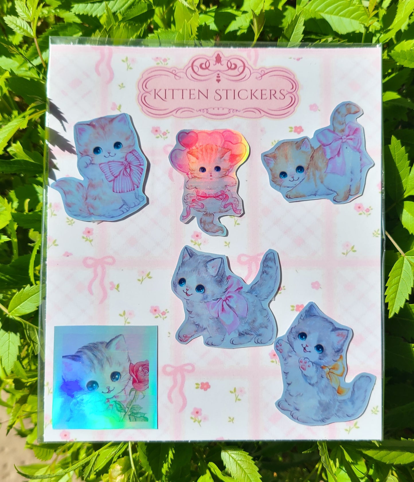 Cute Kitty Stickers