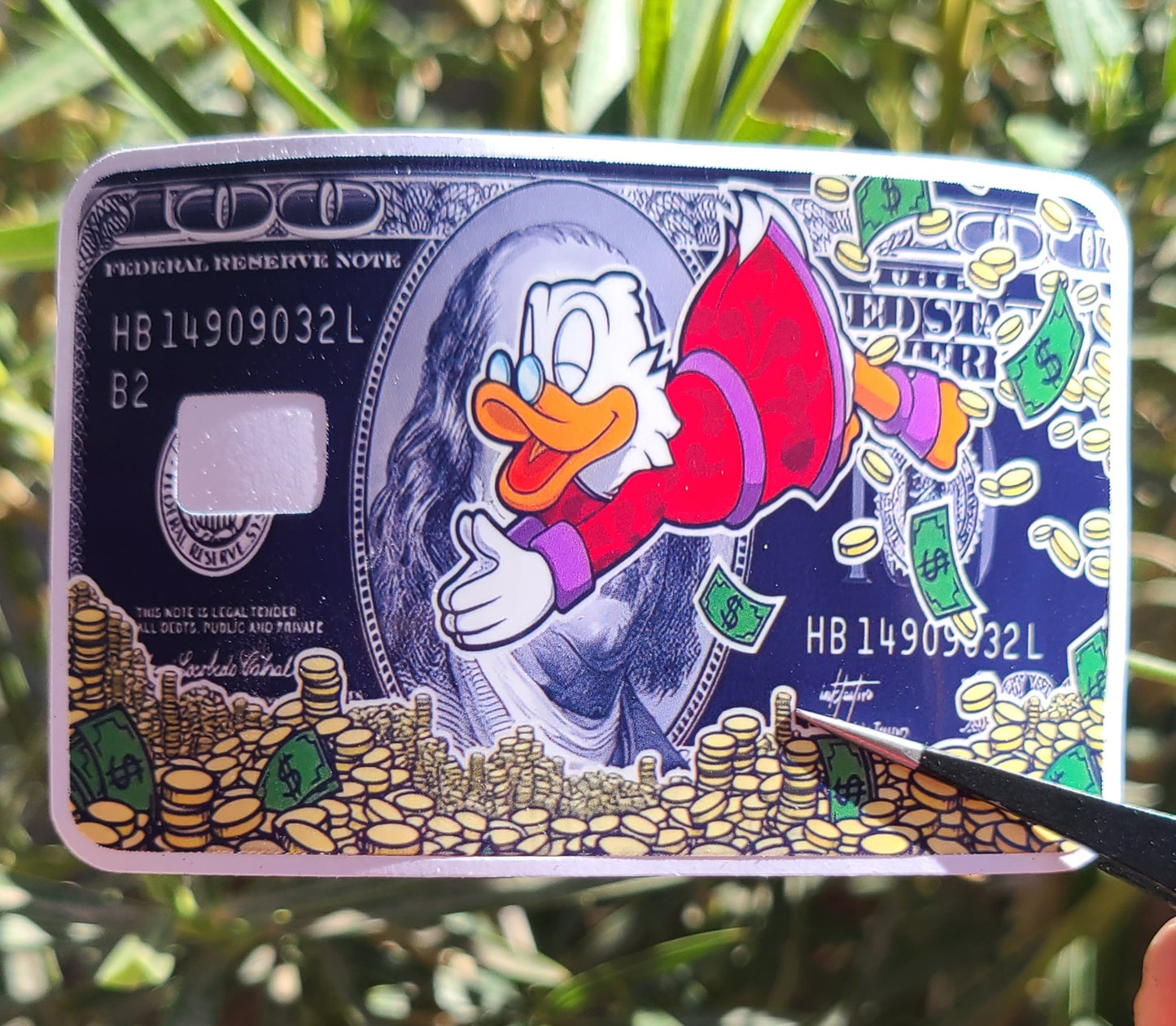 Donald Duck Money Card Skins