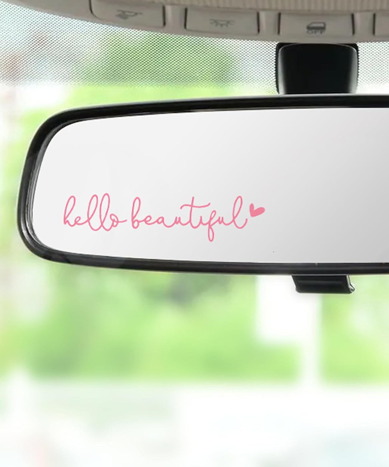Car Mirror Decals