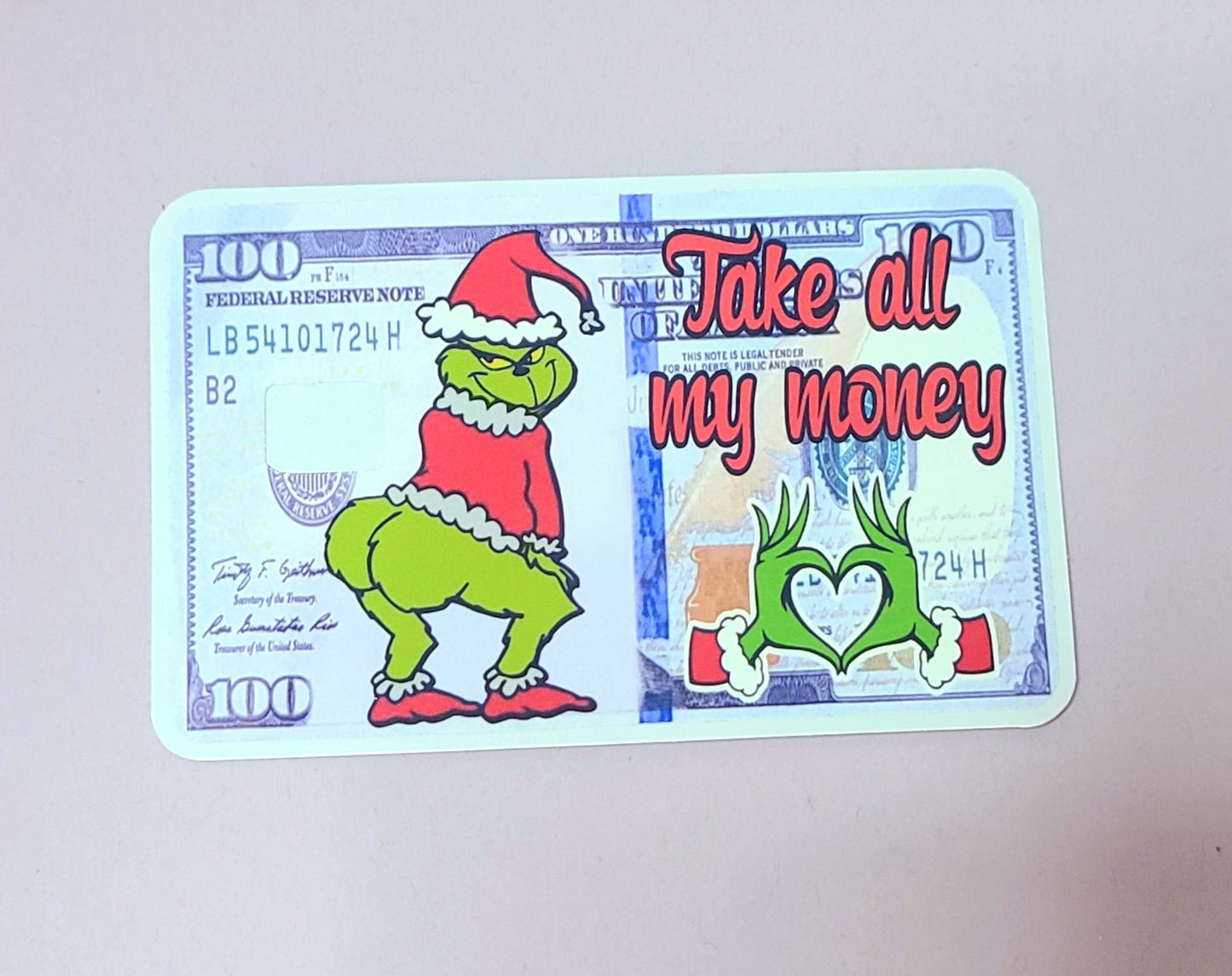 Grinch Card Skins