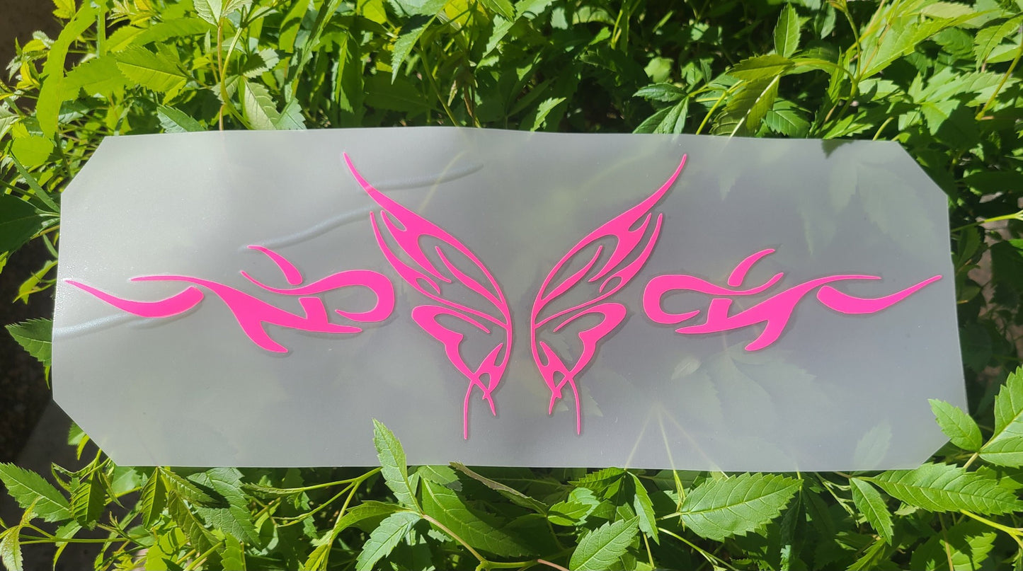 HOT PINK Y2K Car Decals