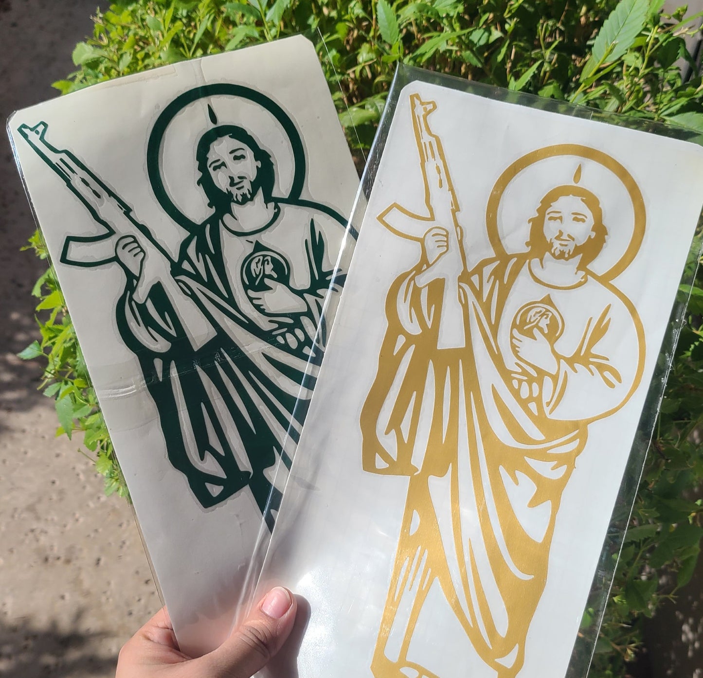 San Judas w/ Cuerno De Chivo