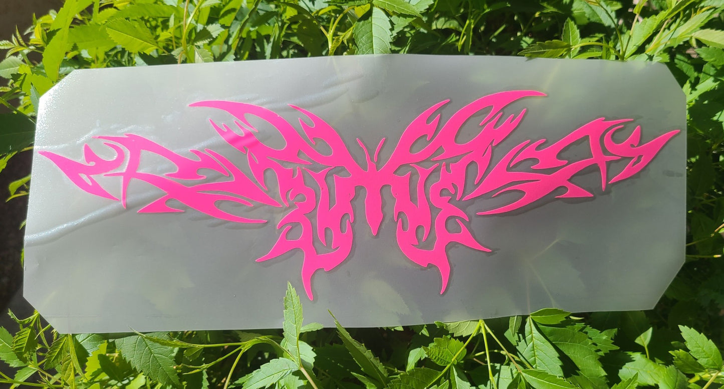 HOT PINK Y2K Car Decals