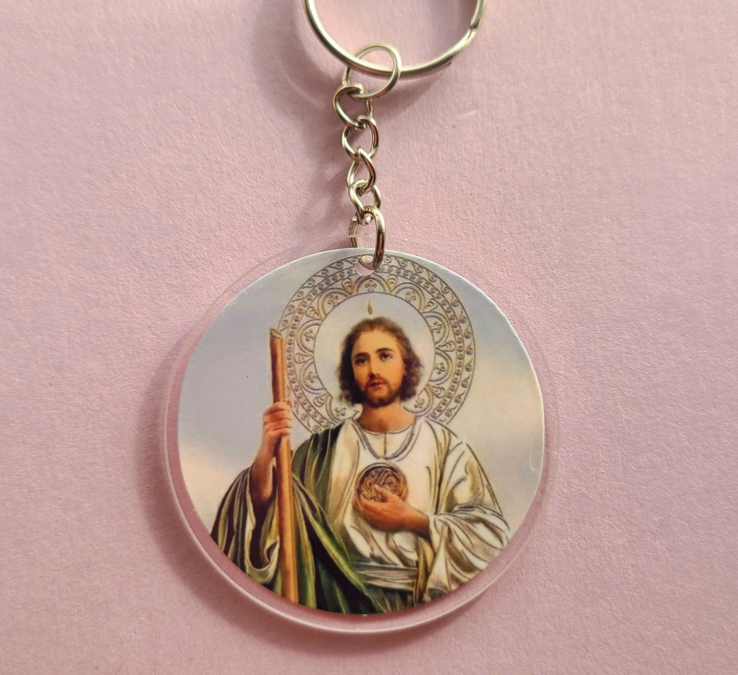 San Judas/Virgencita Keychains