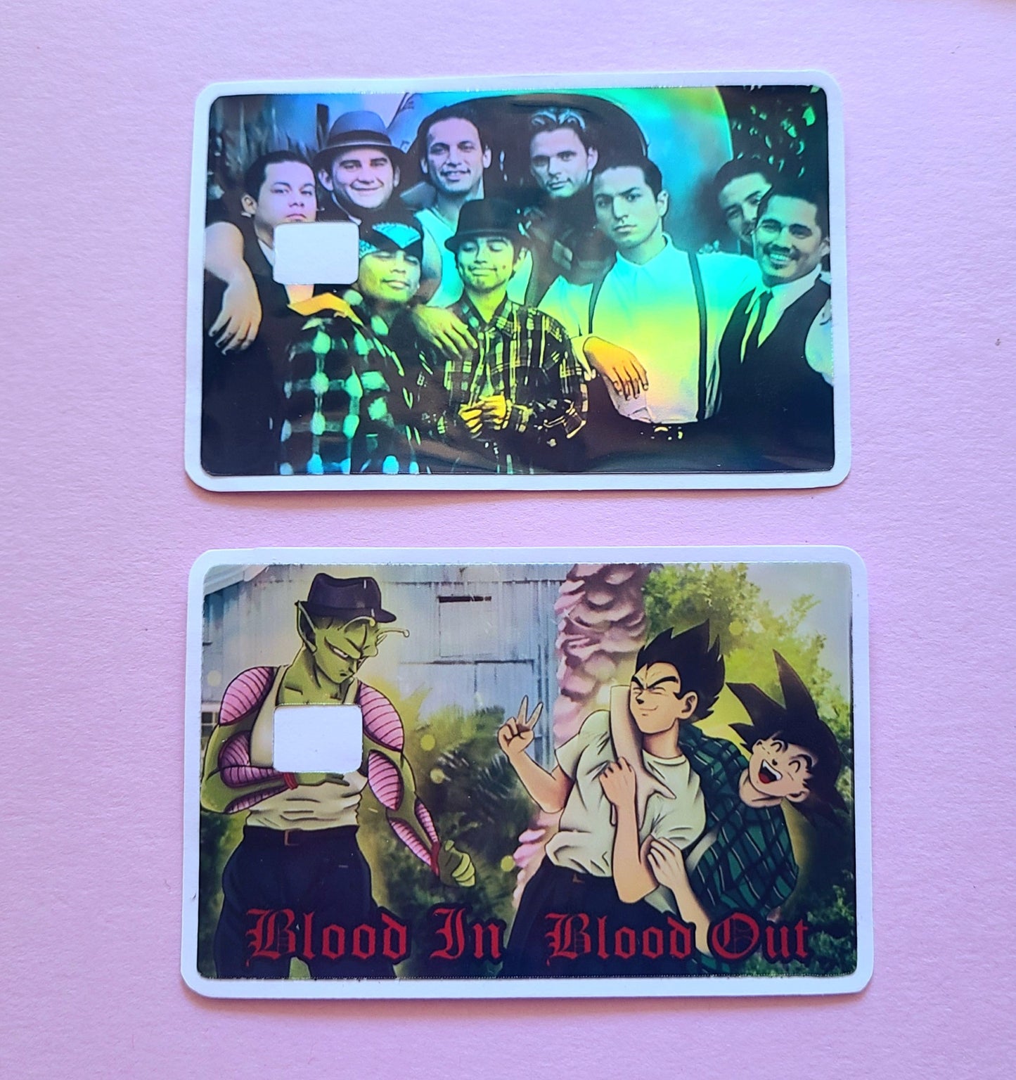 Holographic Blood in Blood Out Card Skins