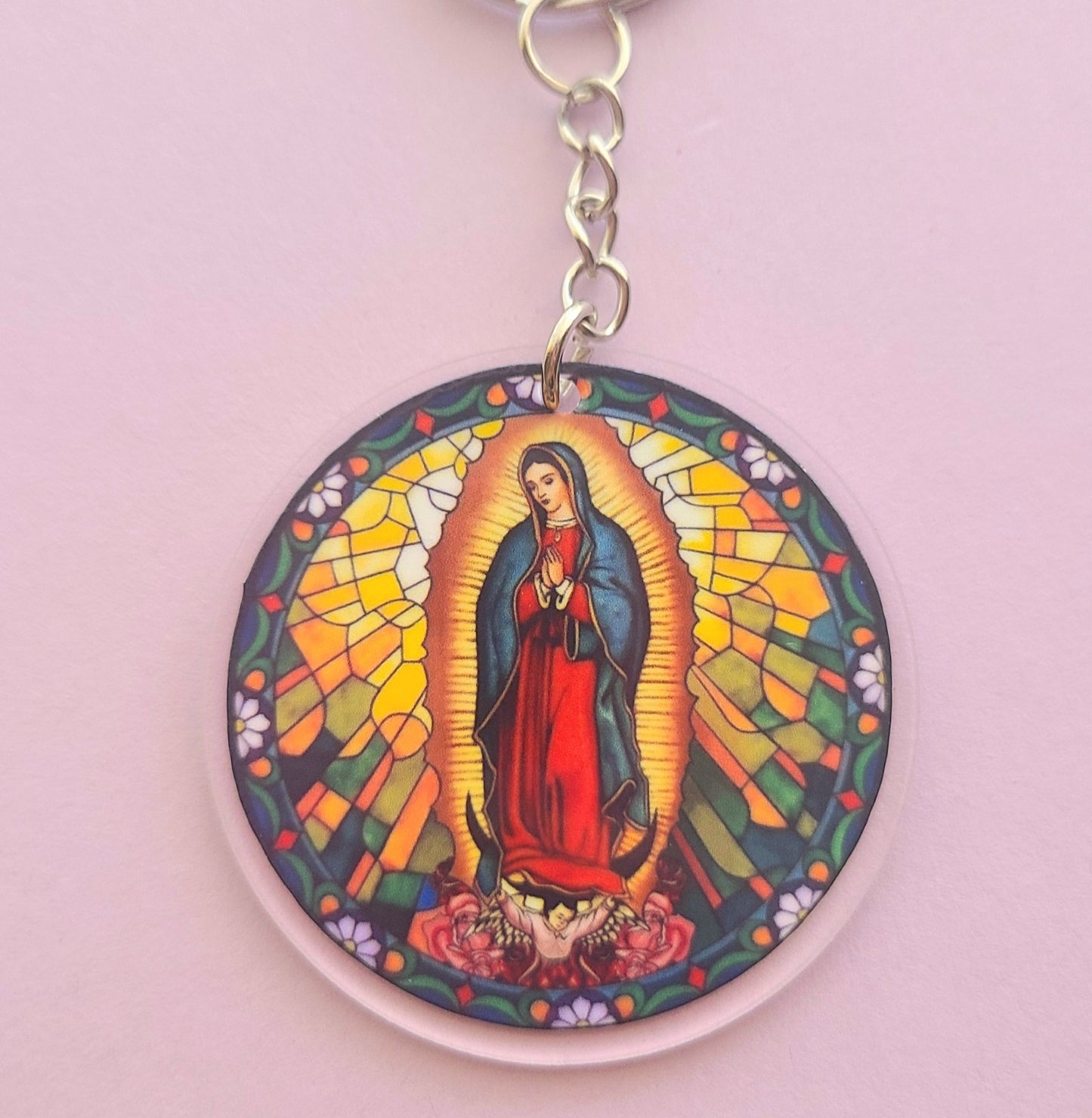 San Judas/Virgencita Keychains