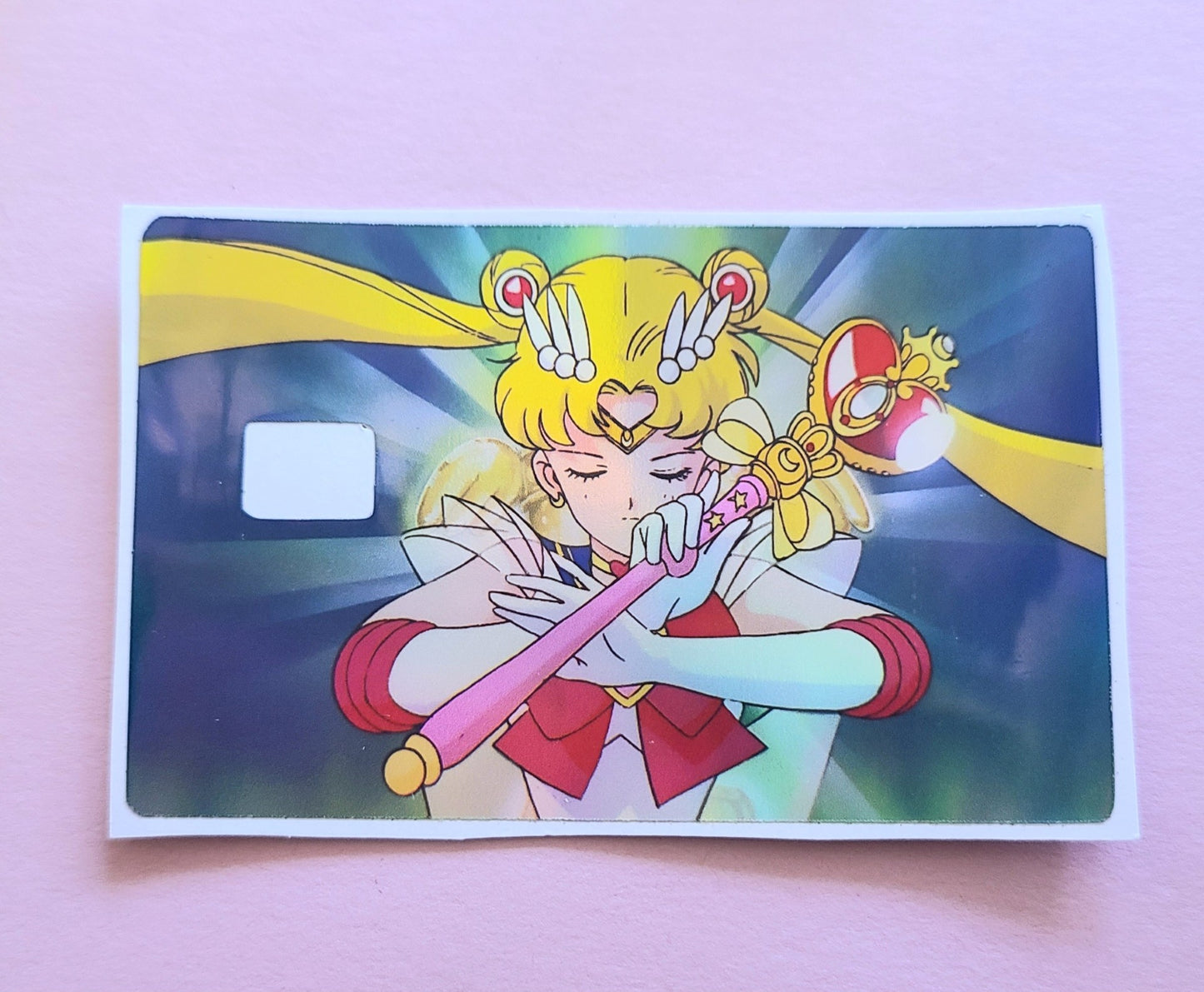 Holographic Sailor Moon Card Skins