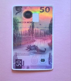 Holographic Pesos Mexicanos