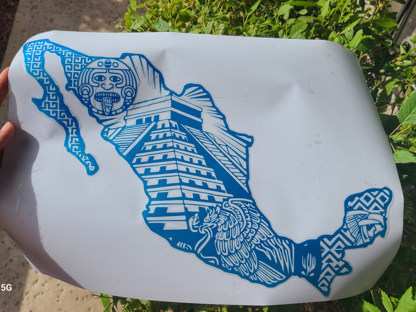 Azteca Mexico Decal