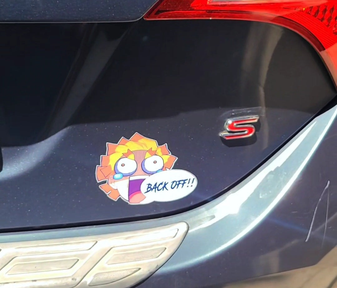 Demon Slayer Bumper Stickers