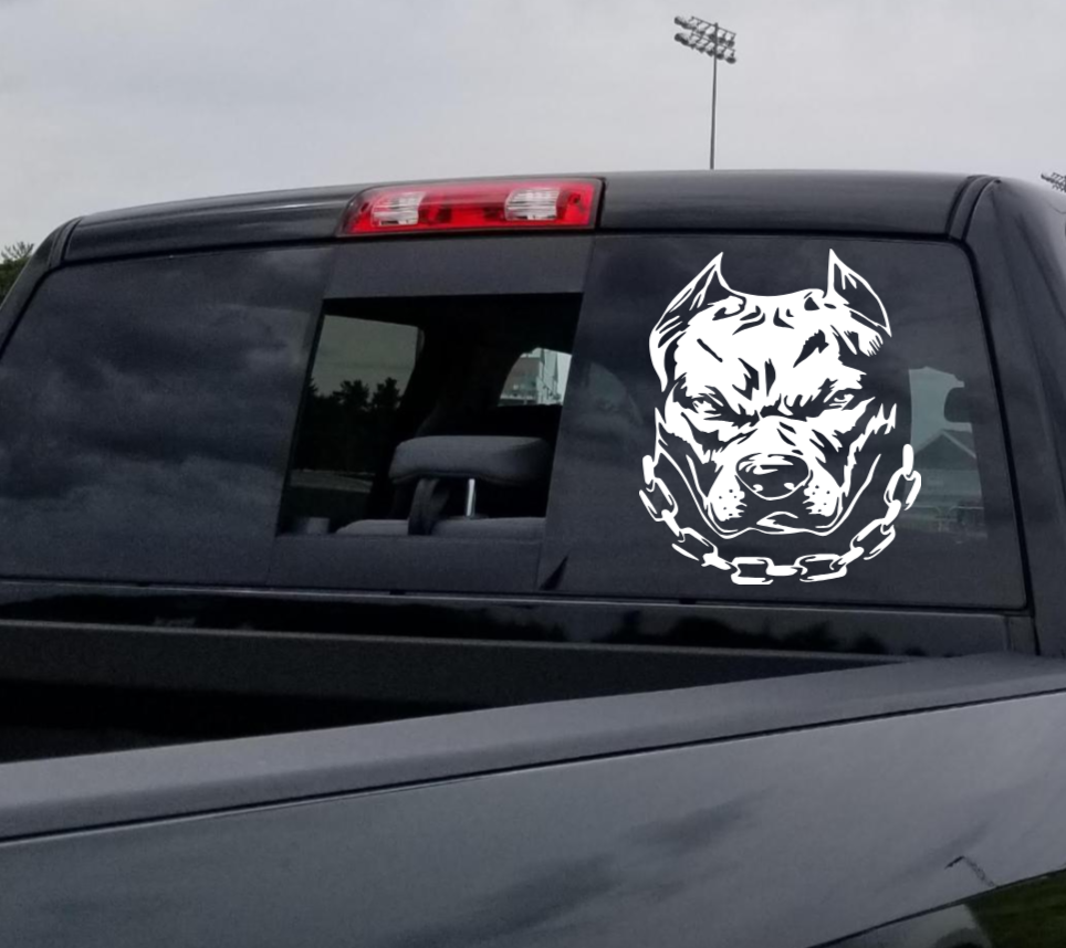 Agressive Dog Decals