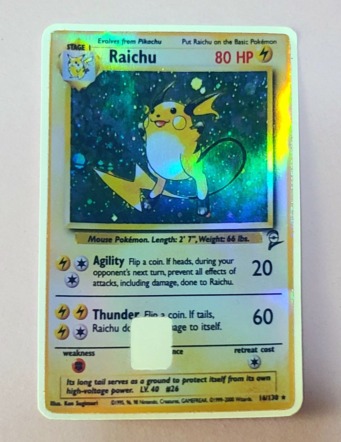 Holographic Pokemon Card Skins