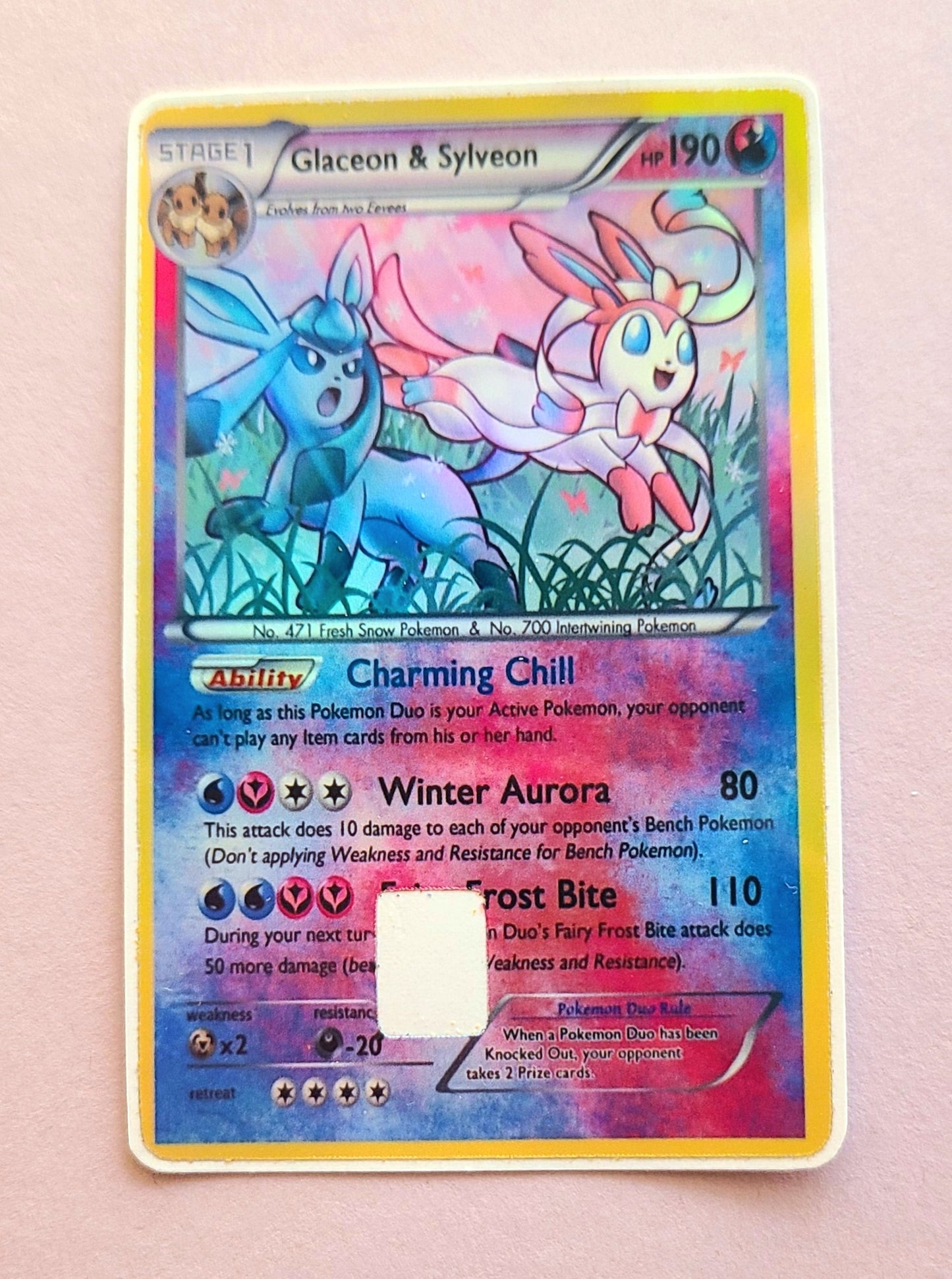 Holographic Pokemon Card Skins