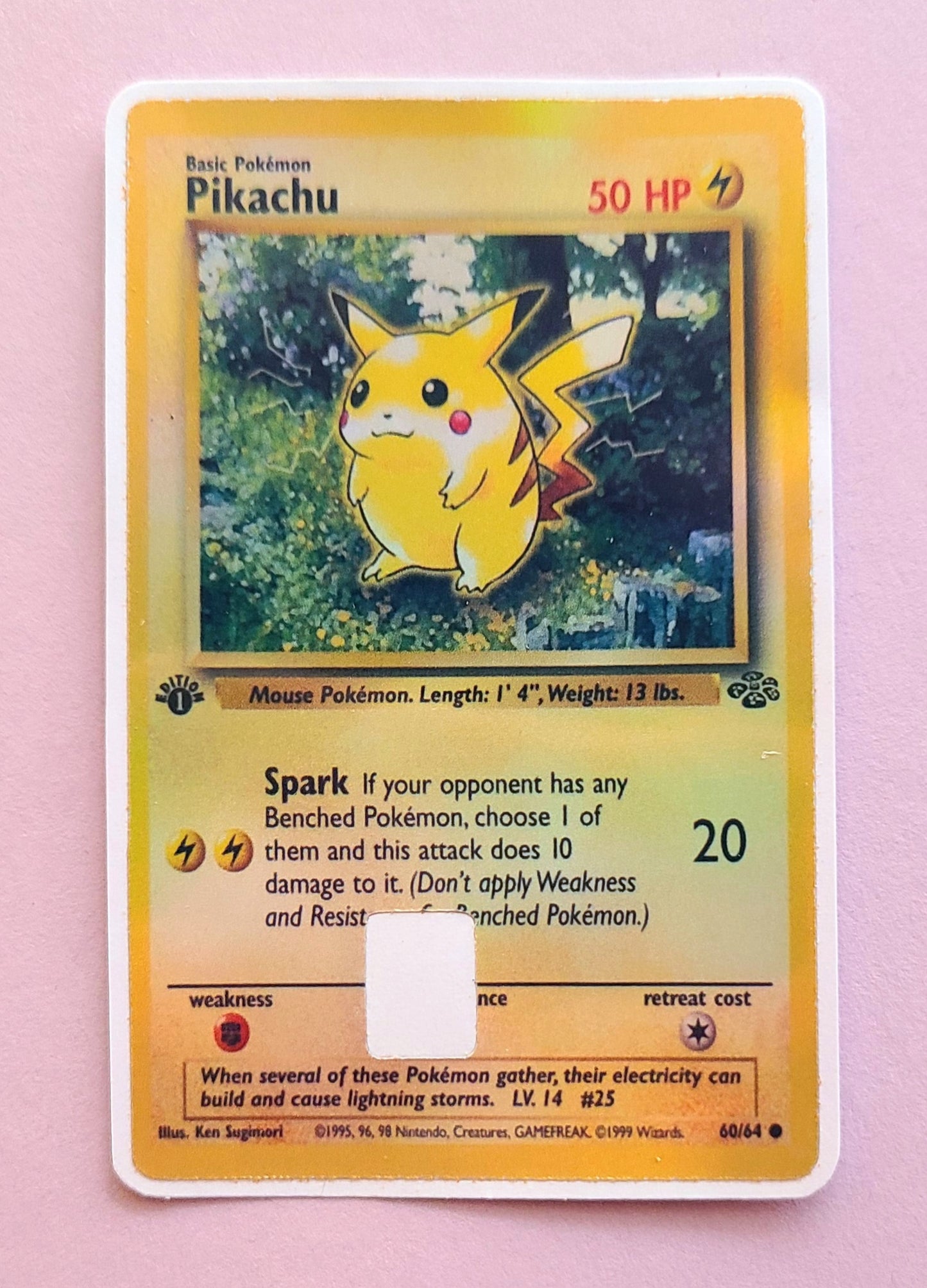 Holographic Pokemon Card Skins