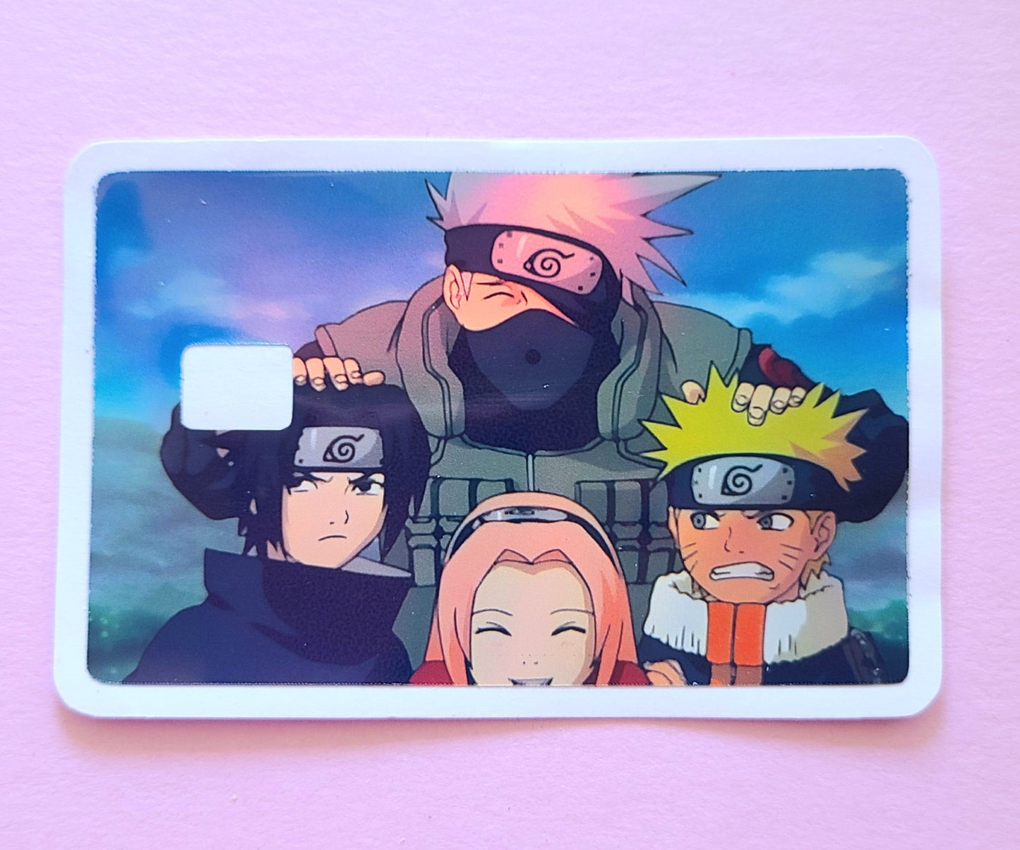 Holographic Naruto Card Skins