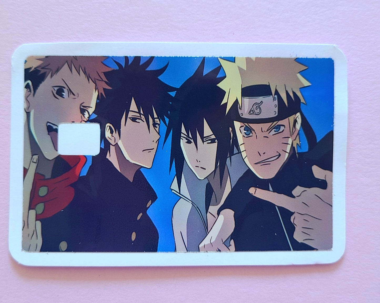 Holographic Naruto Card Skins