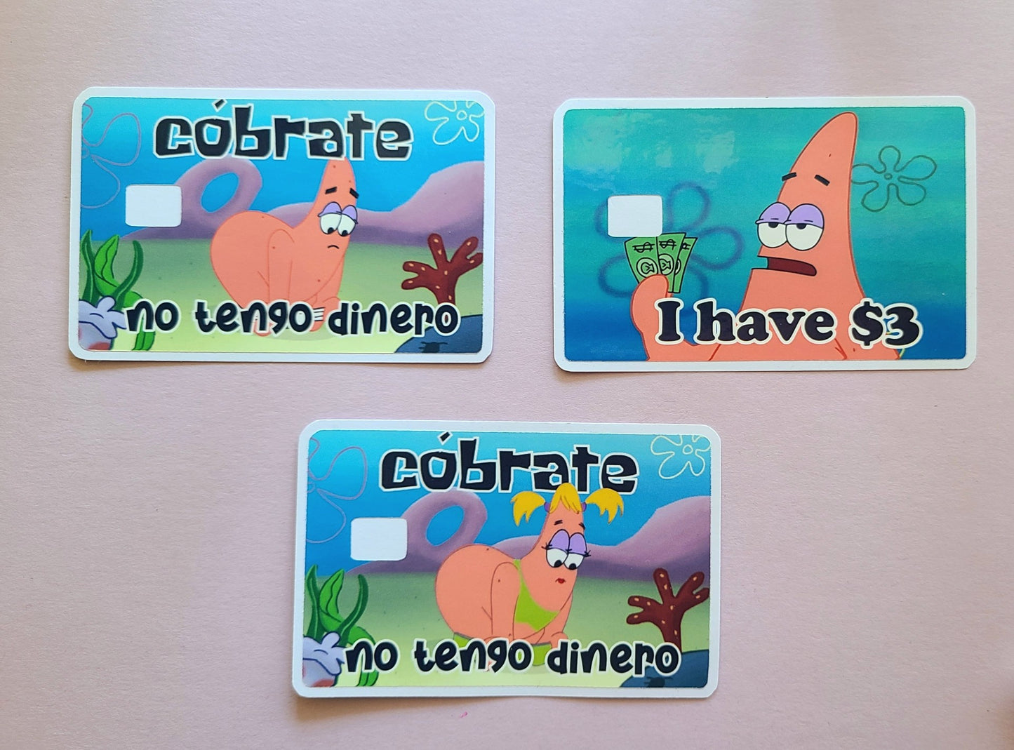 Patrick Star Card Skins