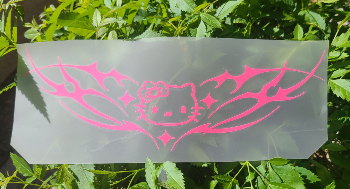 HOT PINK Sanrio Car Decals