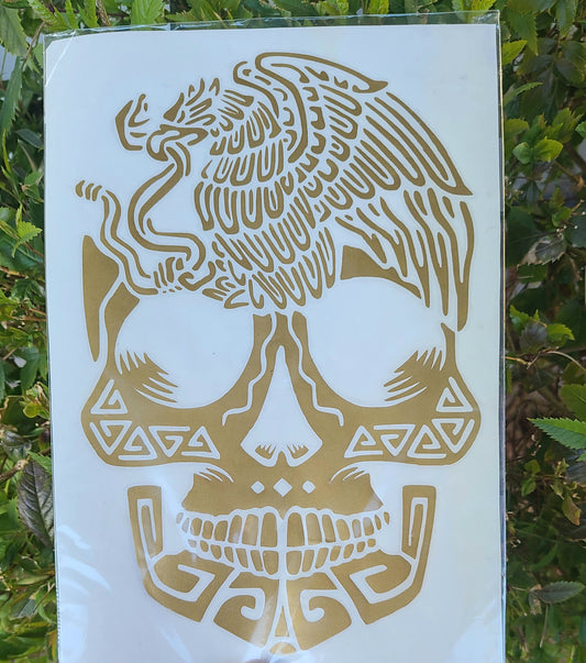 Calavera con Aguila