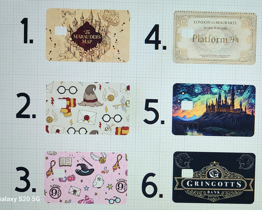 Harry Potter Card Skins