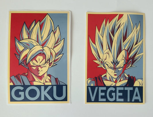 Goku and Vegeta