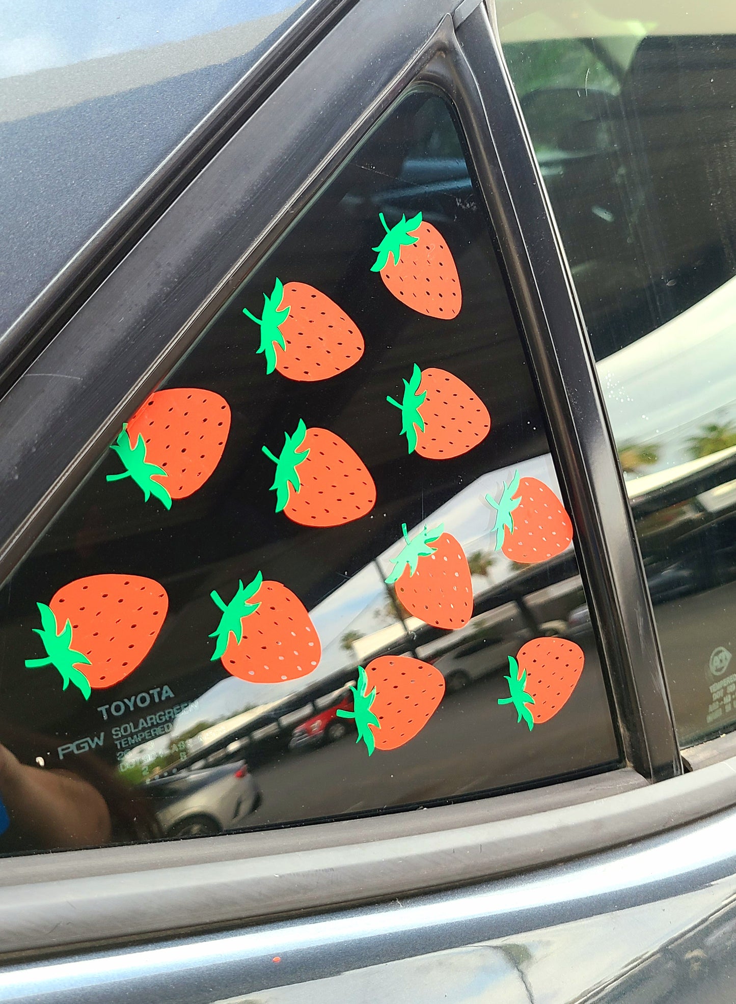 Strawberry Window Decal