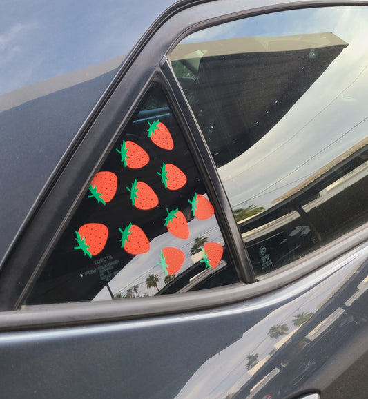 Strawberry Window Decal