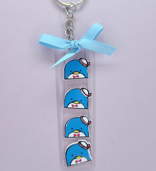 Tuxedo Sam Vinyl Keychain