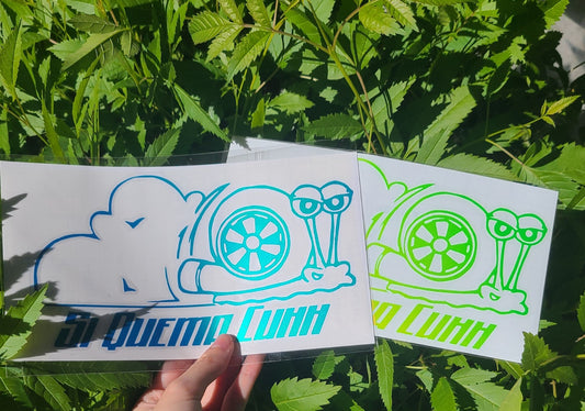 Si Quema Cuhh Gary Decal