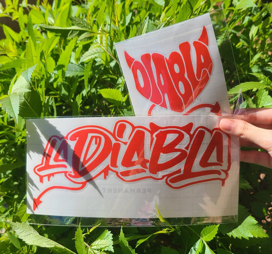 La Diabla Decals
