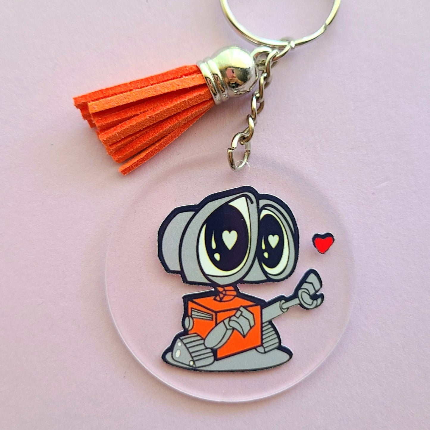 Wall-e and Eve Keychains