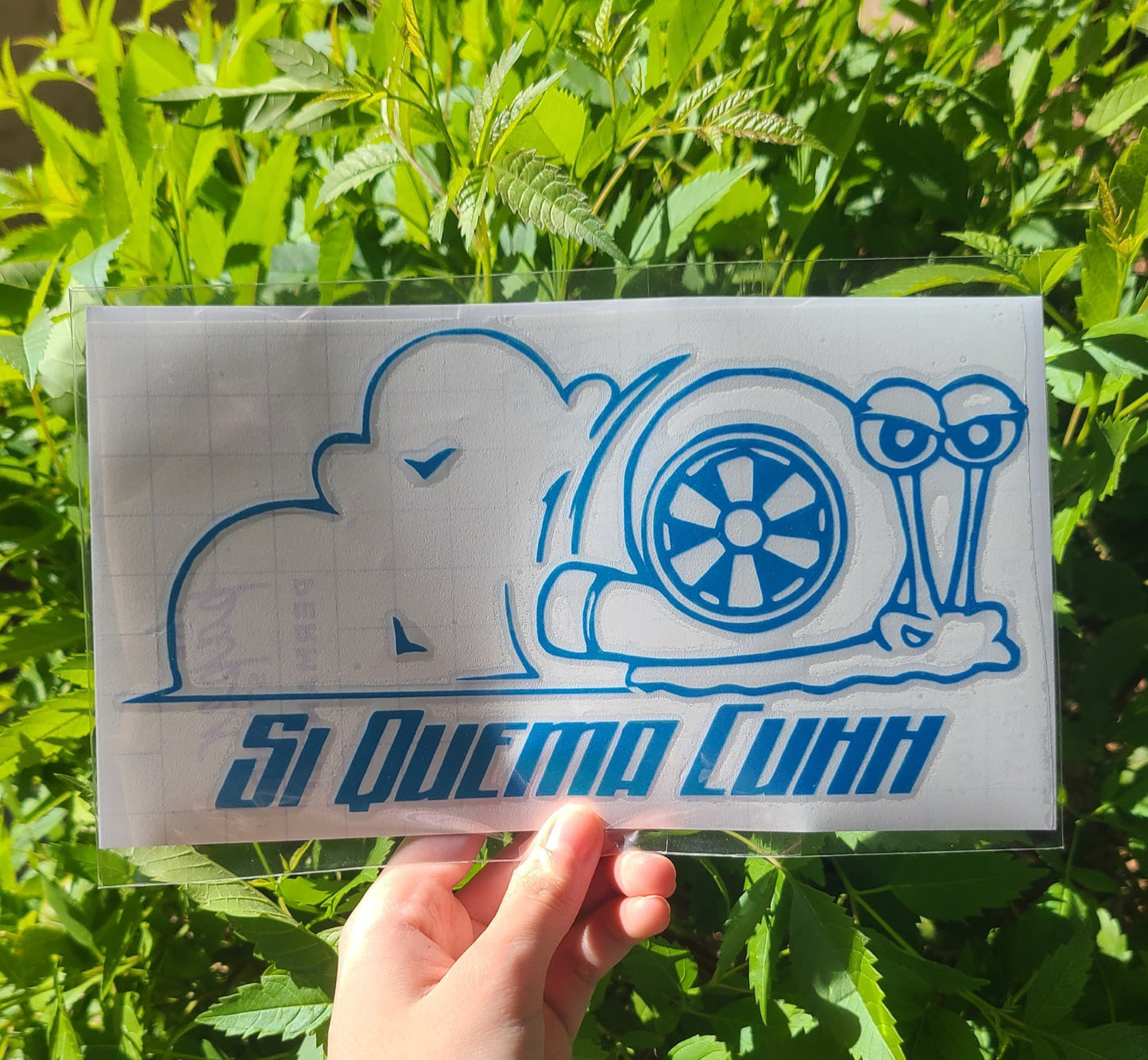 Si Quema Cuhh Gary Decal
