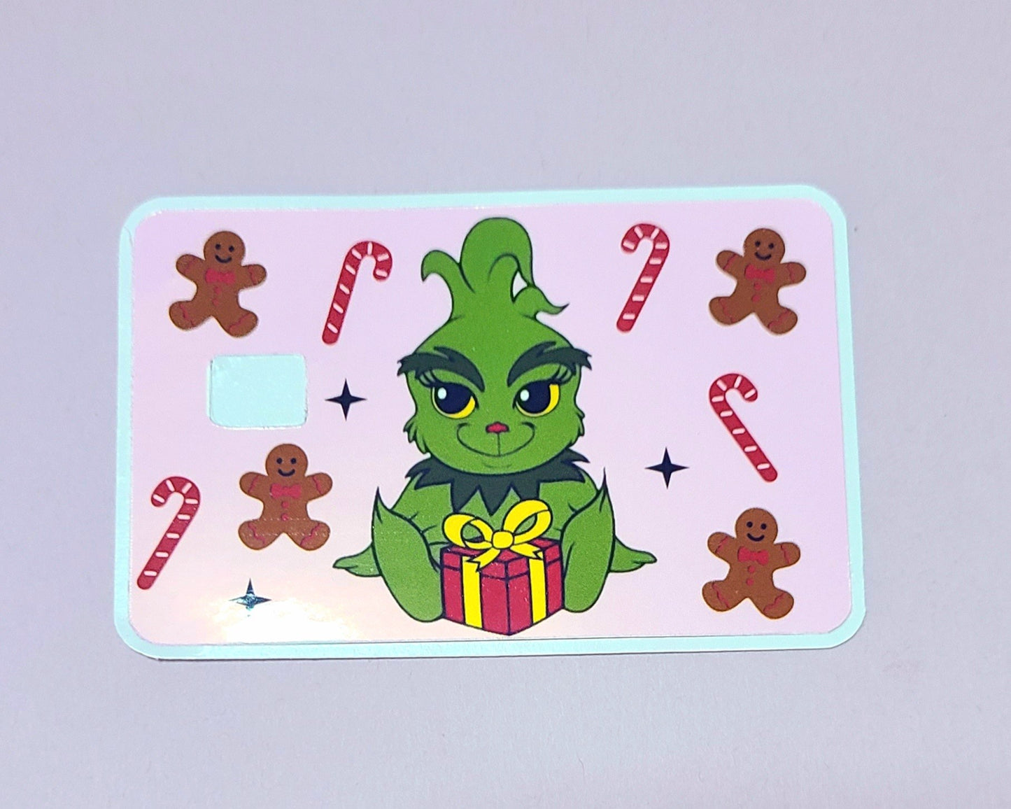 Cute Grinchmas Card Skins