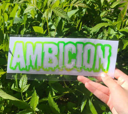 Ambicion Decal