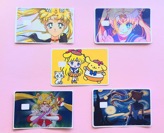 Holographic Sailor Moon Card Skins