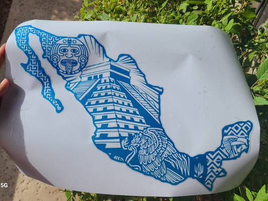 Azteca Mexico Decal