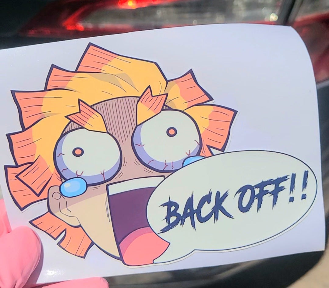 Demon Slayer Bumper Stickers