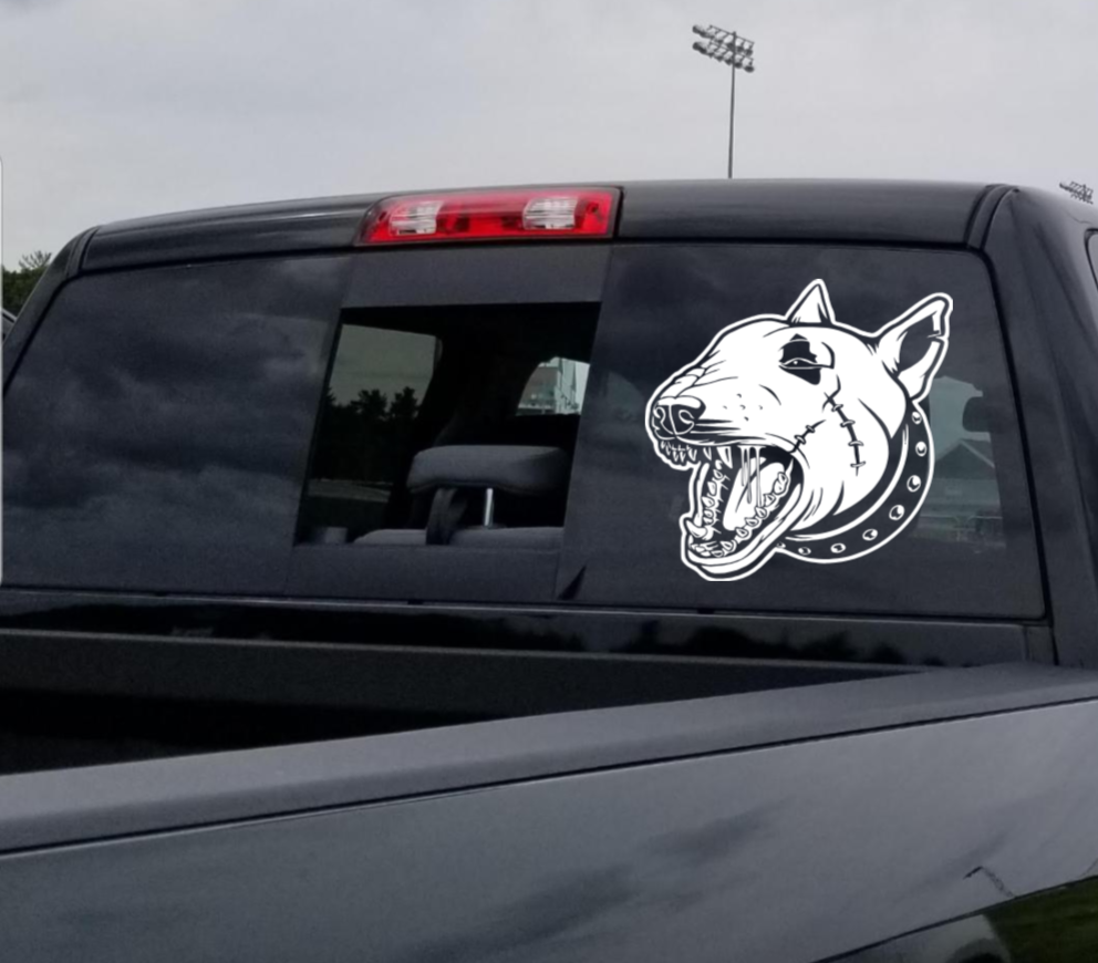 Agressive Dog Decals