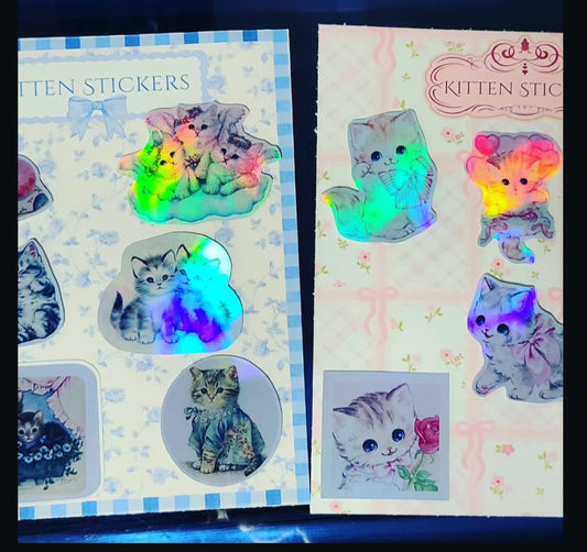 Cute Kitty Stickers