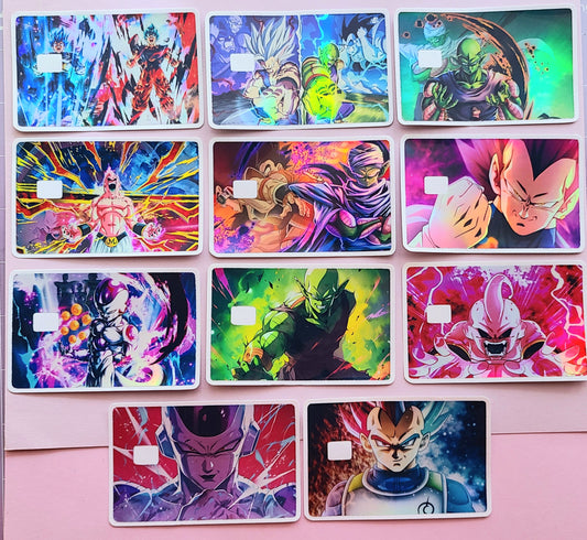 Holographic Dragonball Z Card Skins