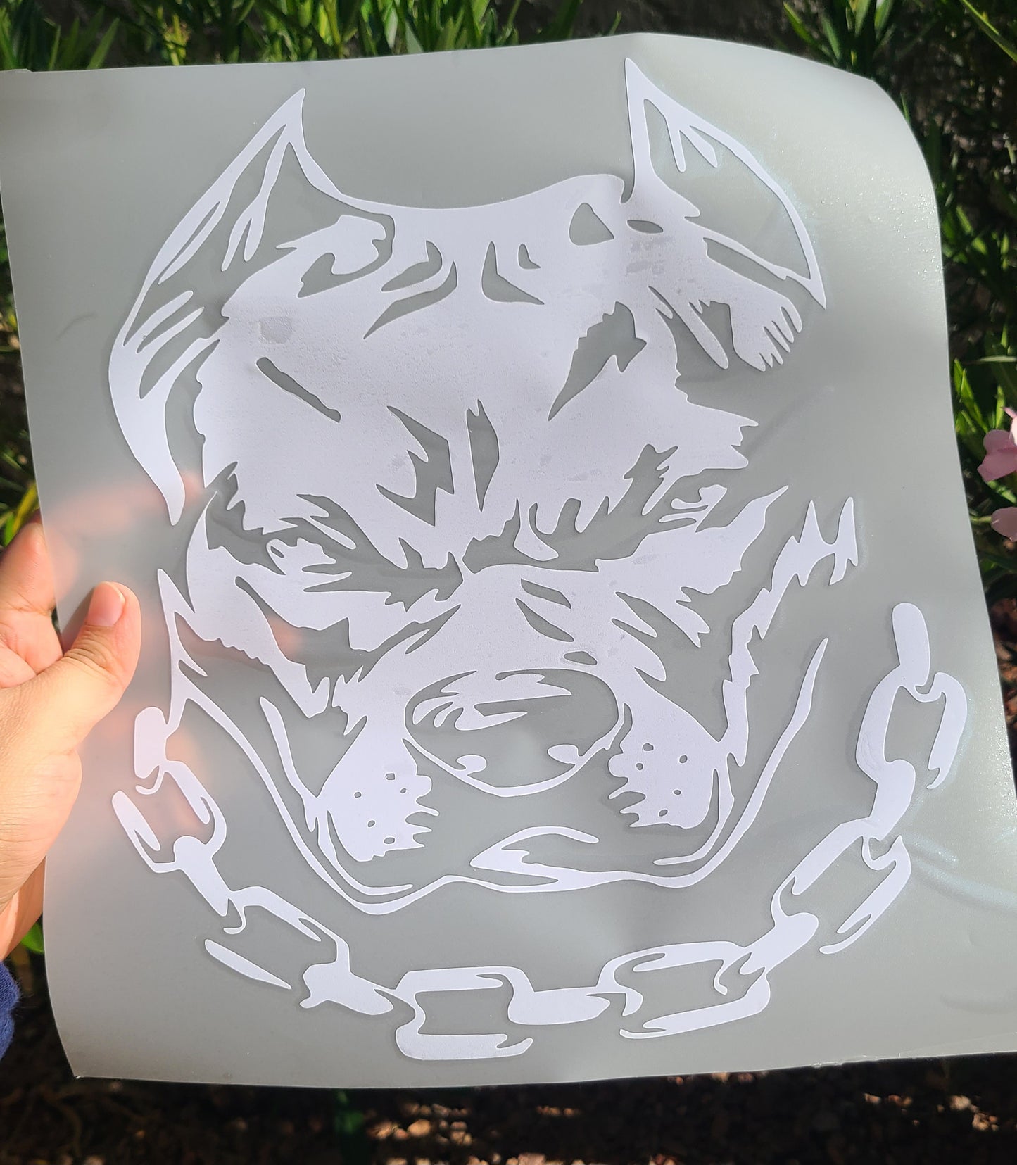 Agressive Dog Decals