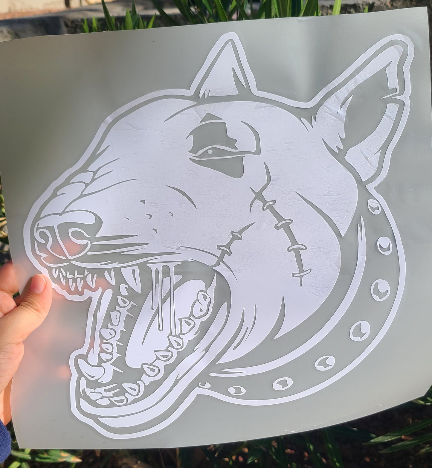 Agressive Dog Decals