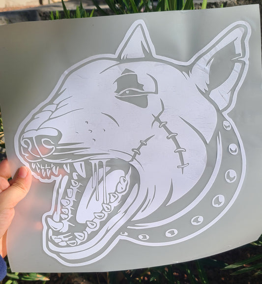 Agressive Dog Decals