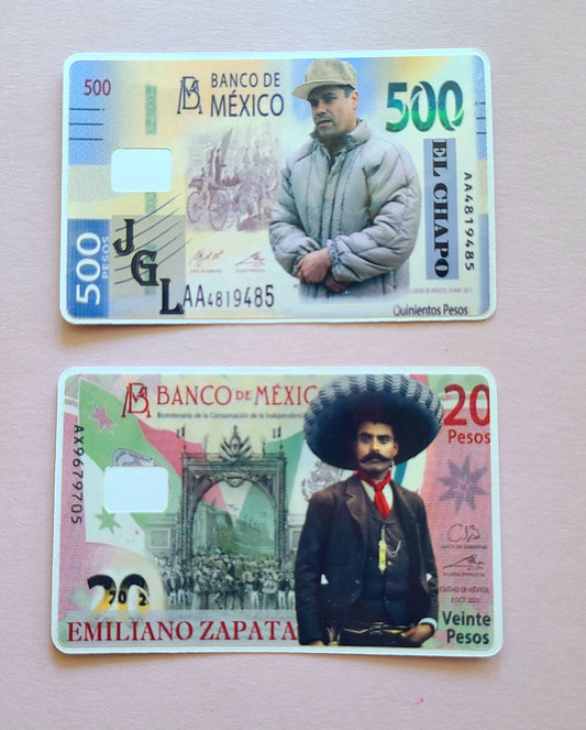 Banco De Mexico Iconic Figures Card Skins