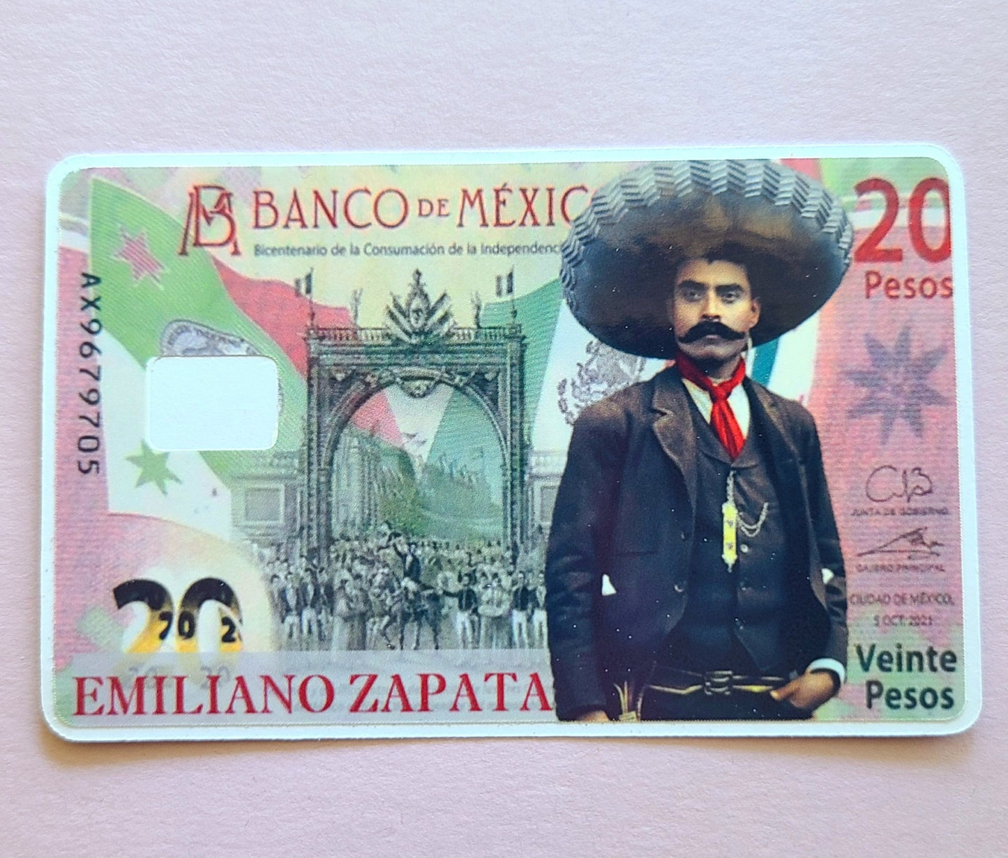 Banco De Mexico Iconic Figures Card Skins